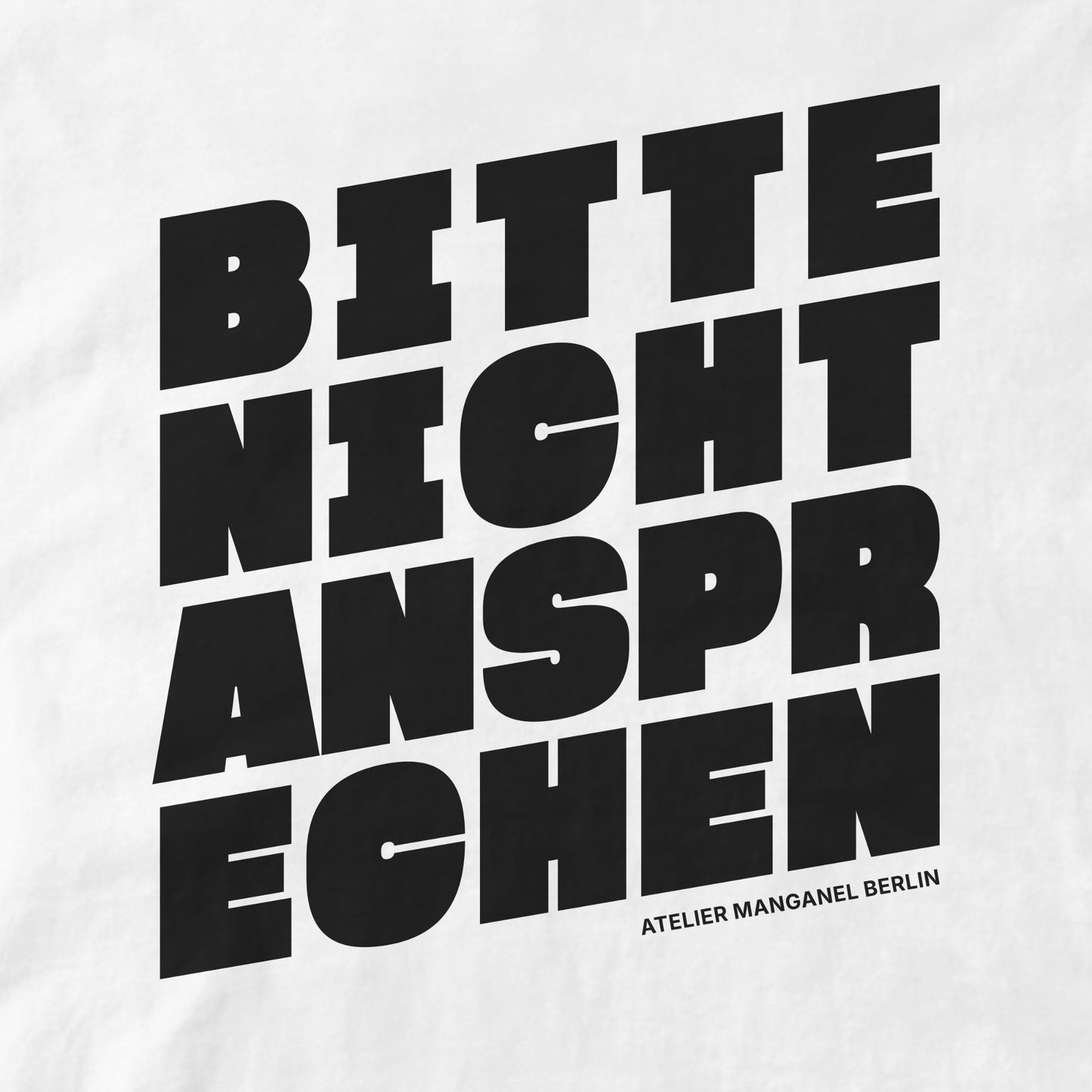 Bitte Nicht Ansprechen