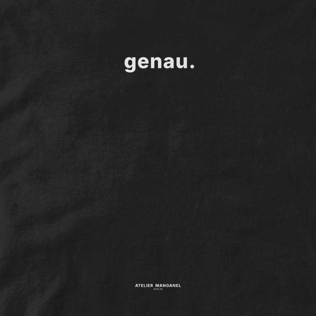 Atelier Manganel T-shirt Genau