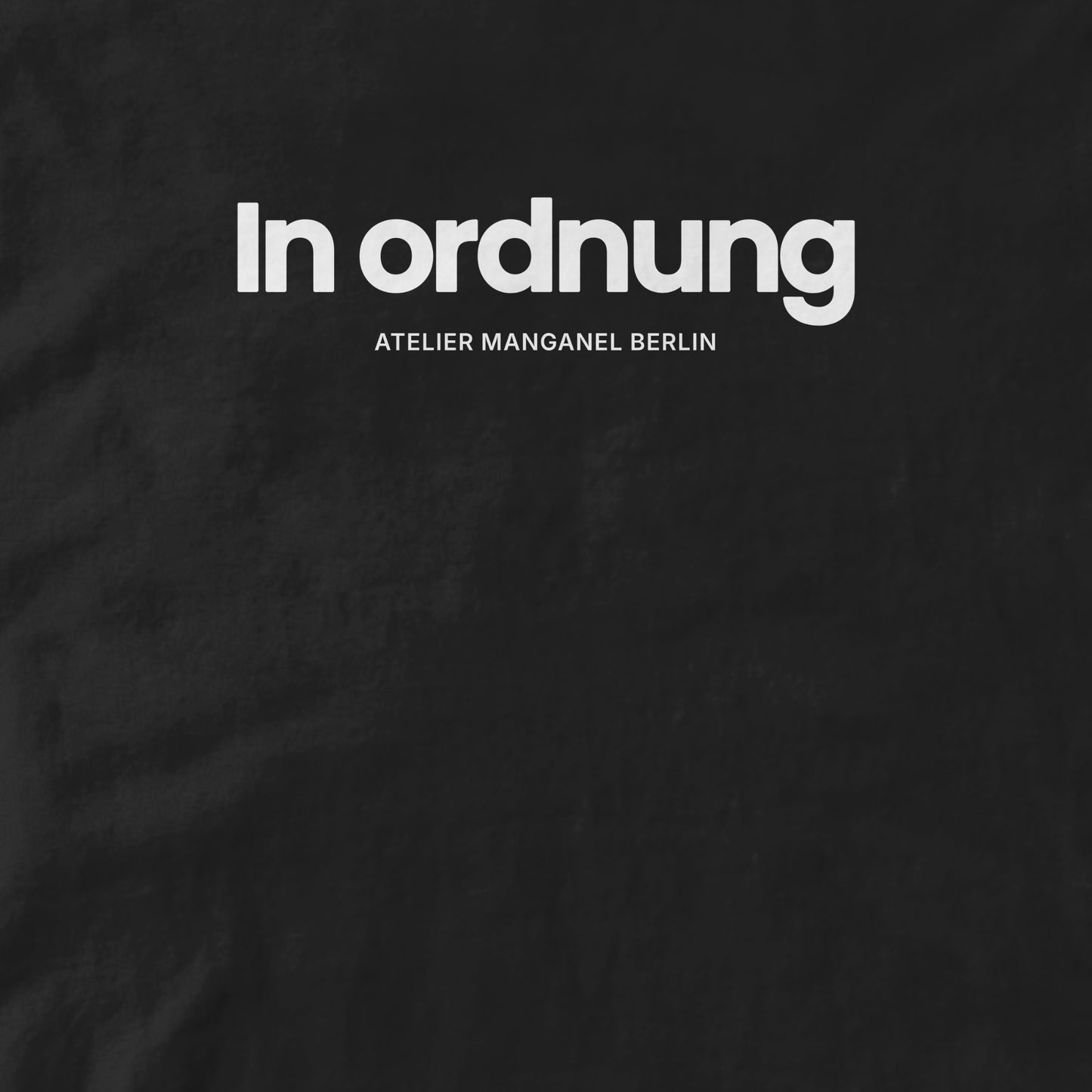 In Ordnung