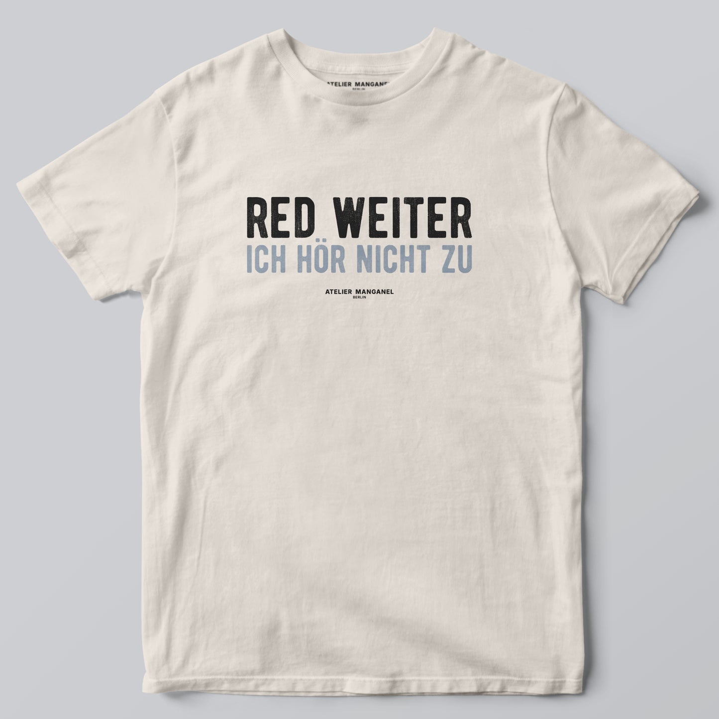 Red weiter. Ich hör nicht zu.