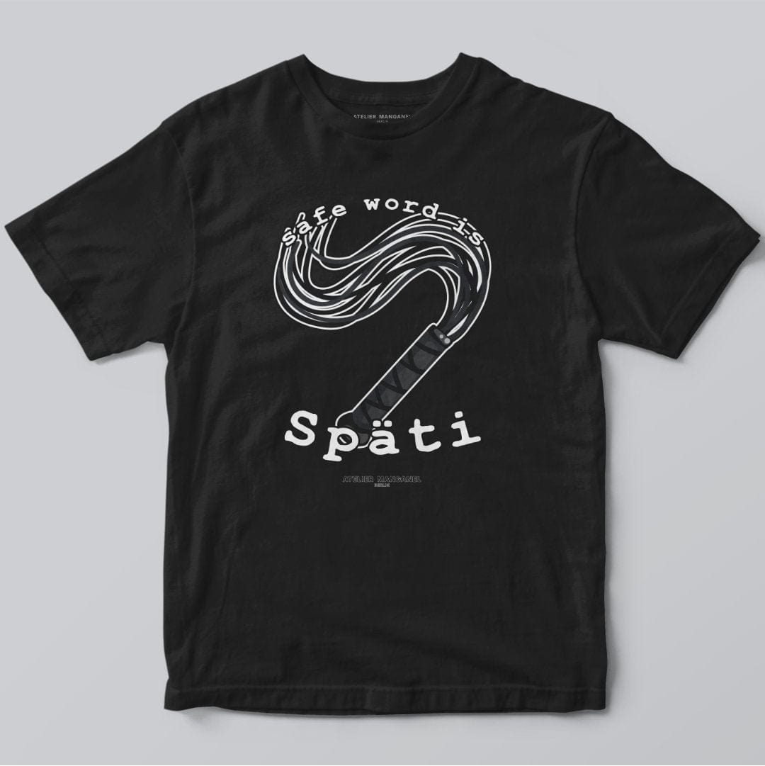 Atelier Manganel T-shirt Black / S Safe Word is Späti