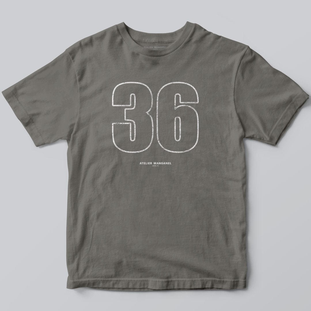 Atelier Manganel T-shirt Charcoal / S 36