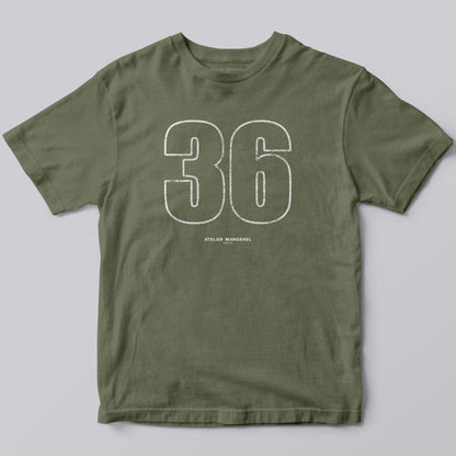 Atelier Manganel T-shirt Military Green / S 36