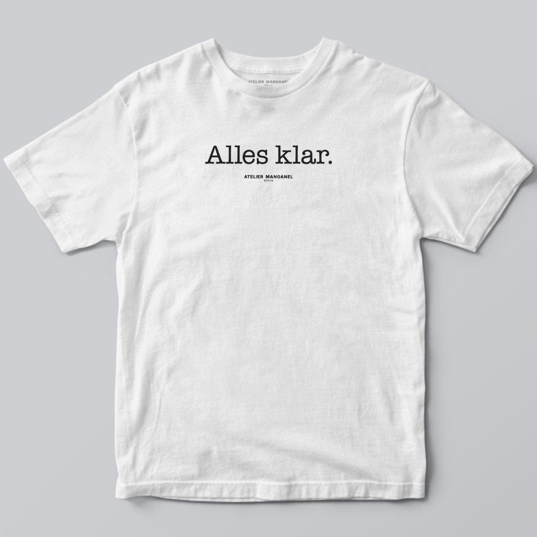 Atelier Manganel T-shirt White / S Alles Klar