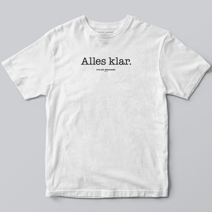 Atelier Manganel T-shirt White / S Alles Klar
