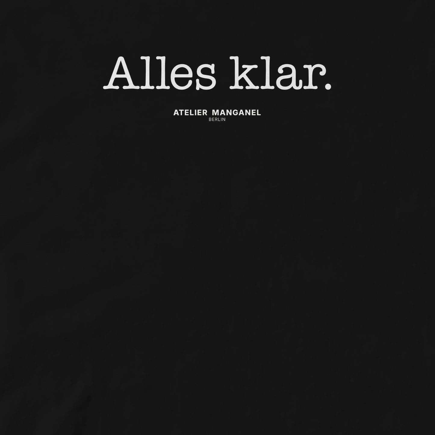Alles Klar - Organic Cotton