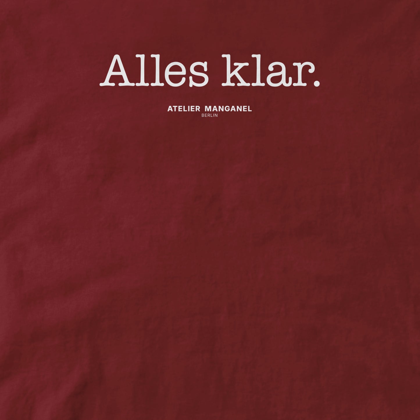 Alles Klar - Organic Cotton