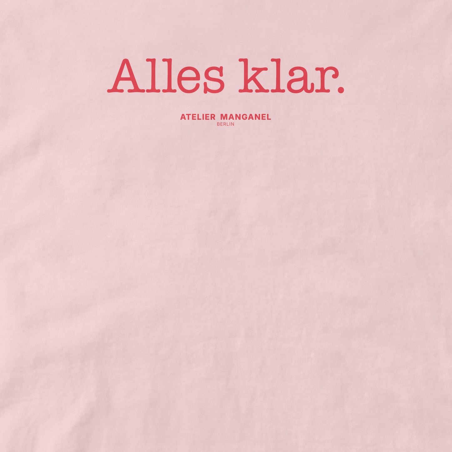Alles Klar - Organic Cotton