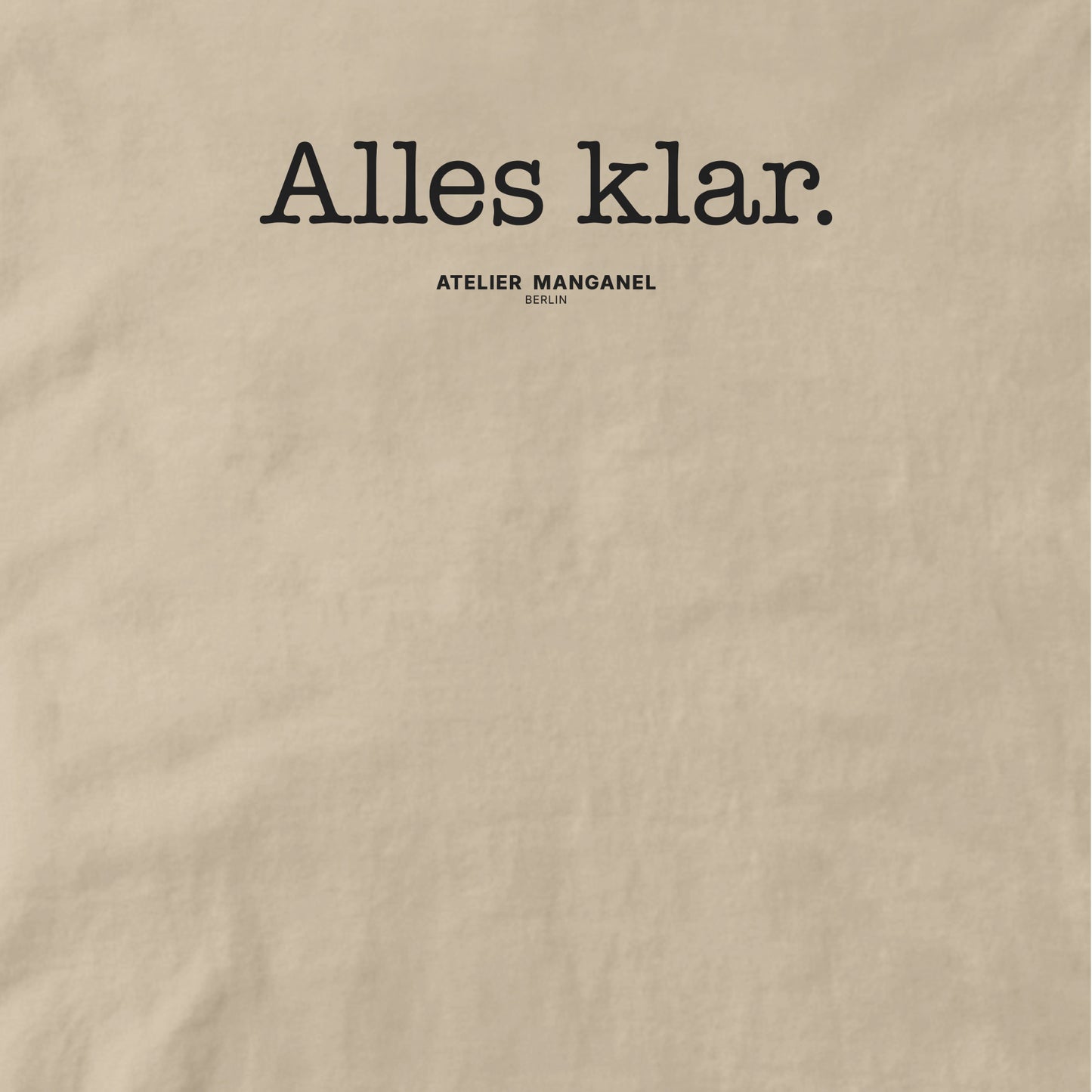 Alles Klar - Organic Cotton
