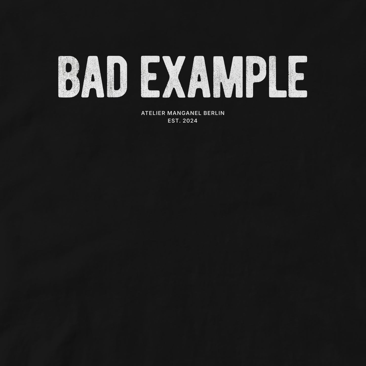 Bad Example - Organic Cotton