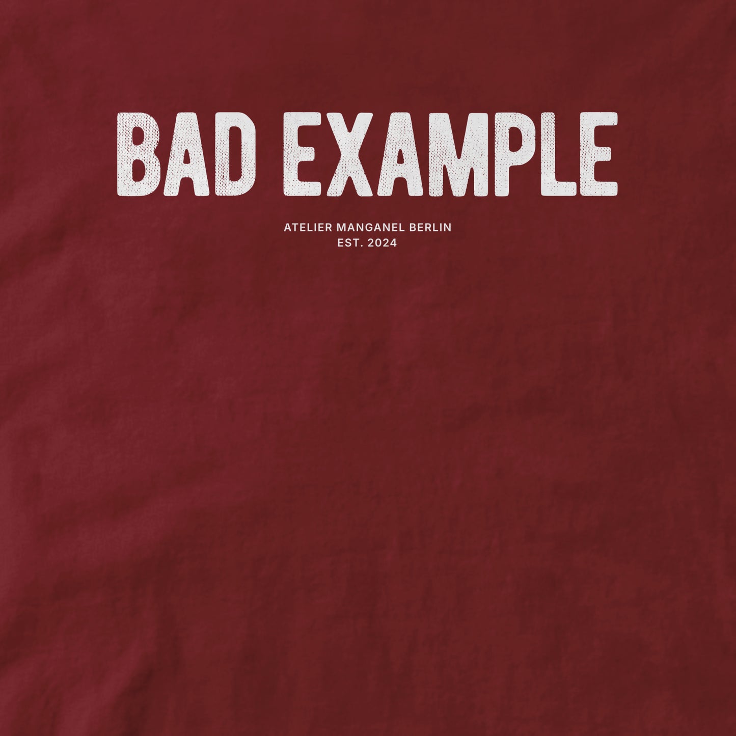 Bad Example - Organic Cotton