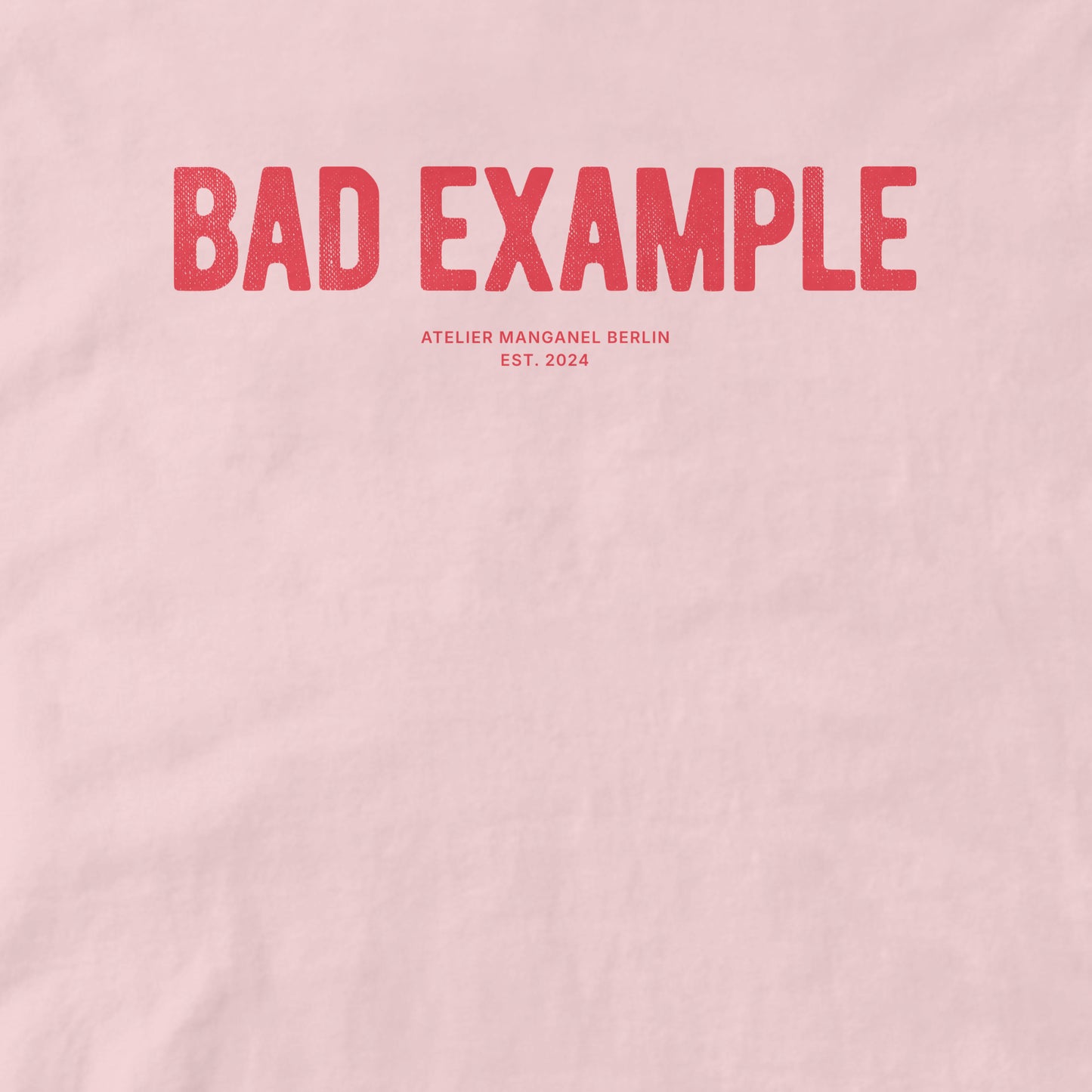 Bad Example - Organic Cotton