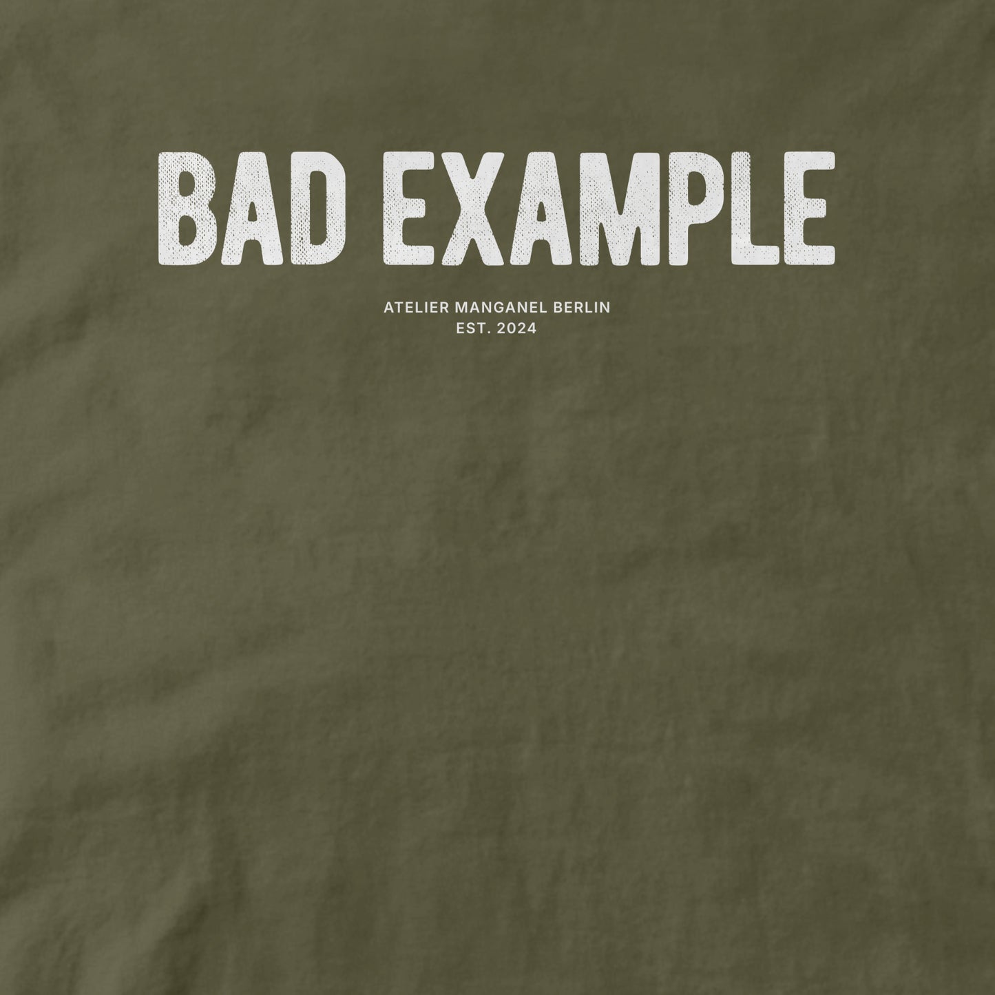 Bad Example - Organic Cotton