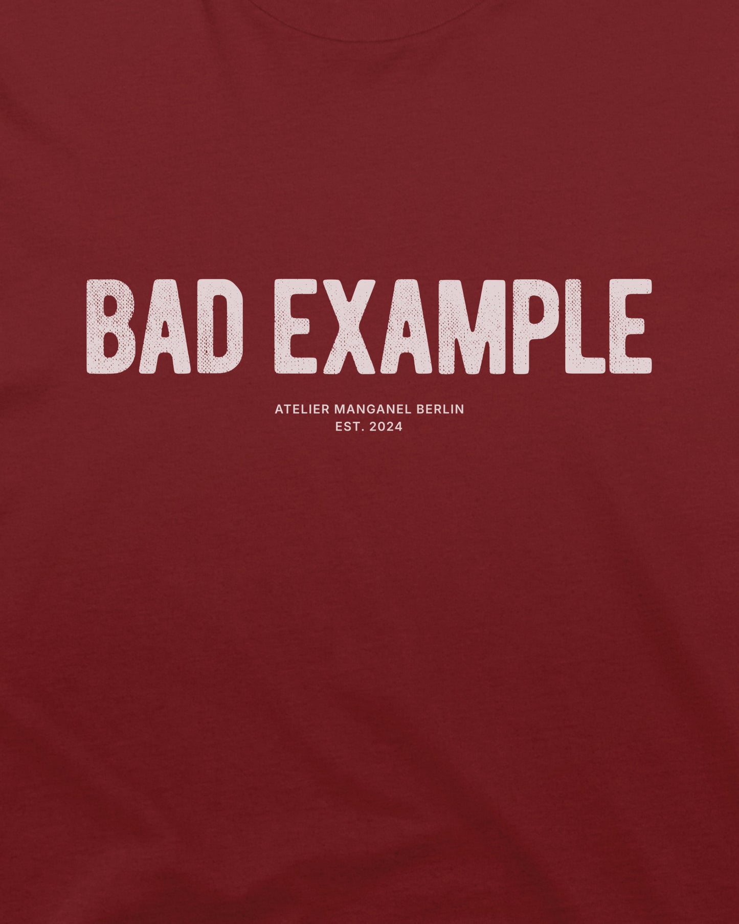 Bad Example - Organic Cotton