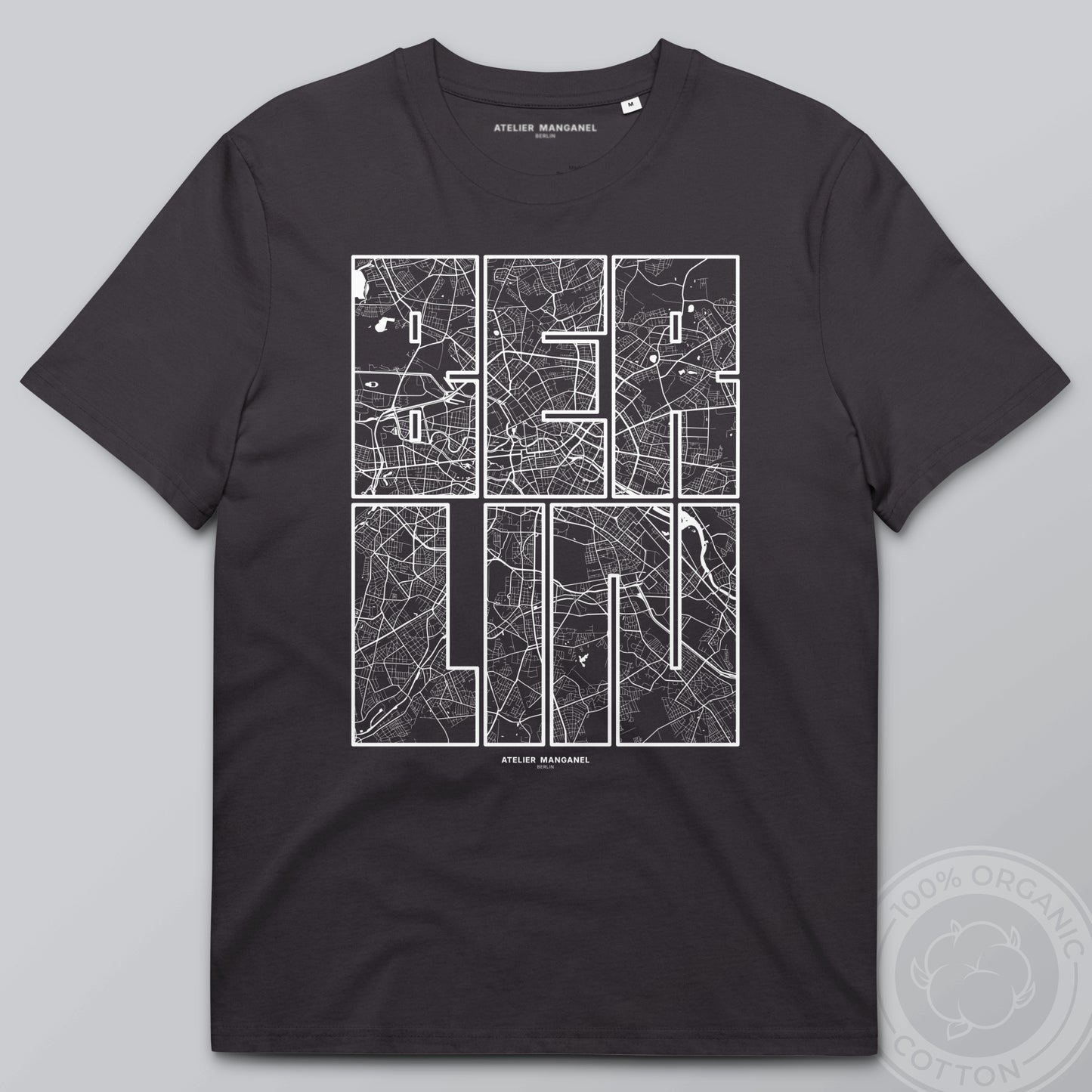Berlin Map - Organic Cotton