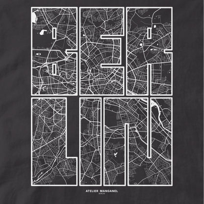 Berlin Map - Organic Cotton