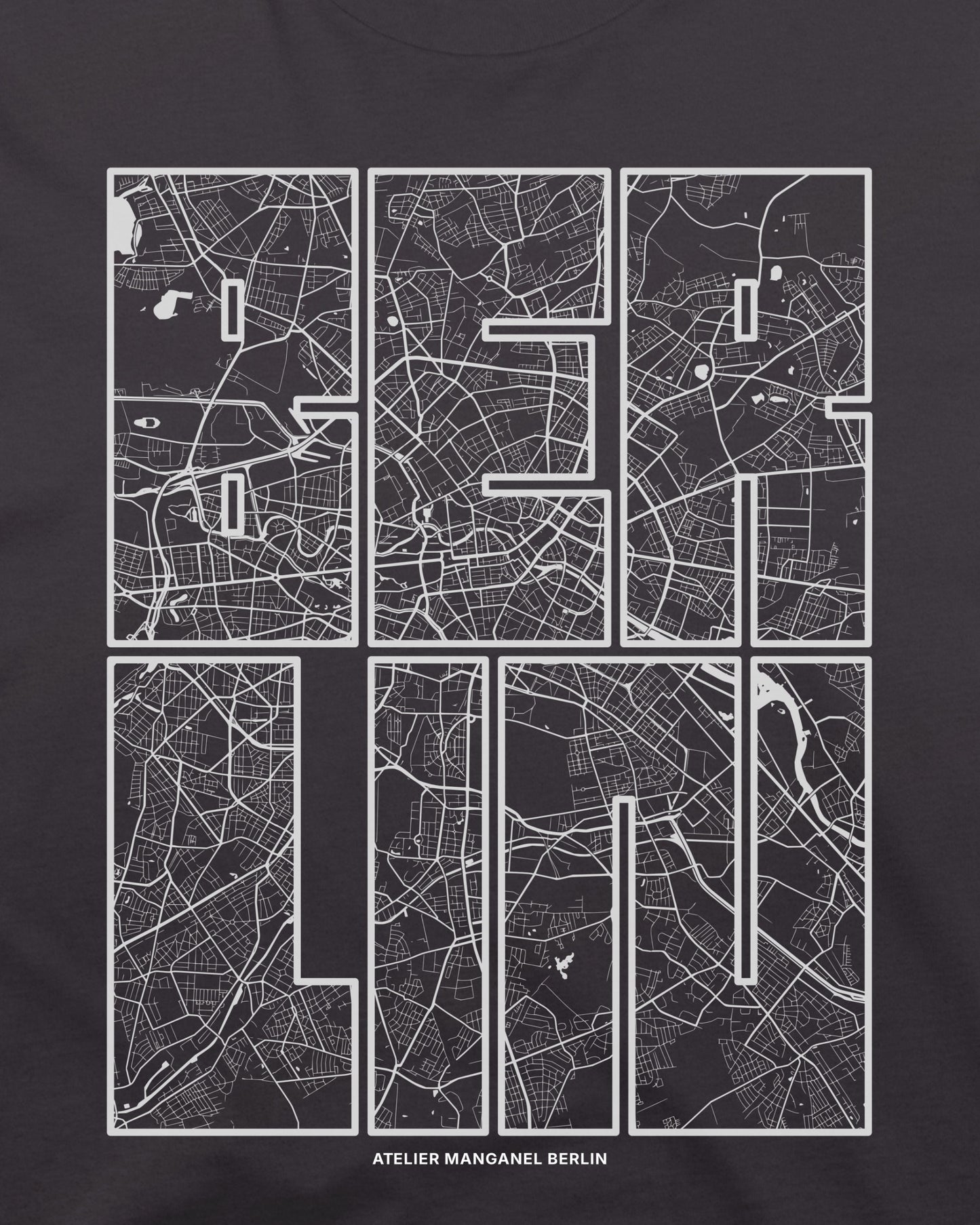 Berlin Map - Organic Cotton