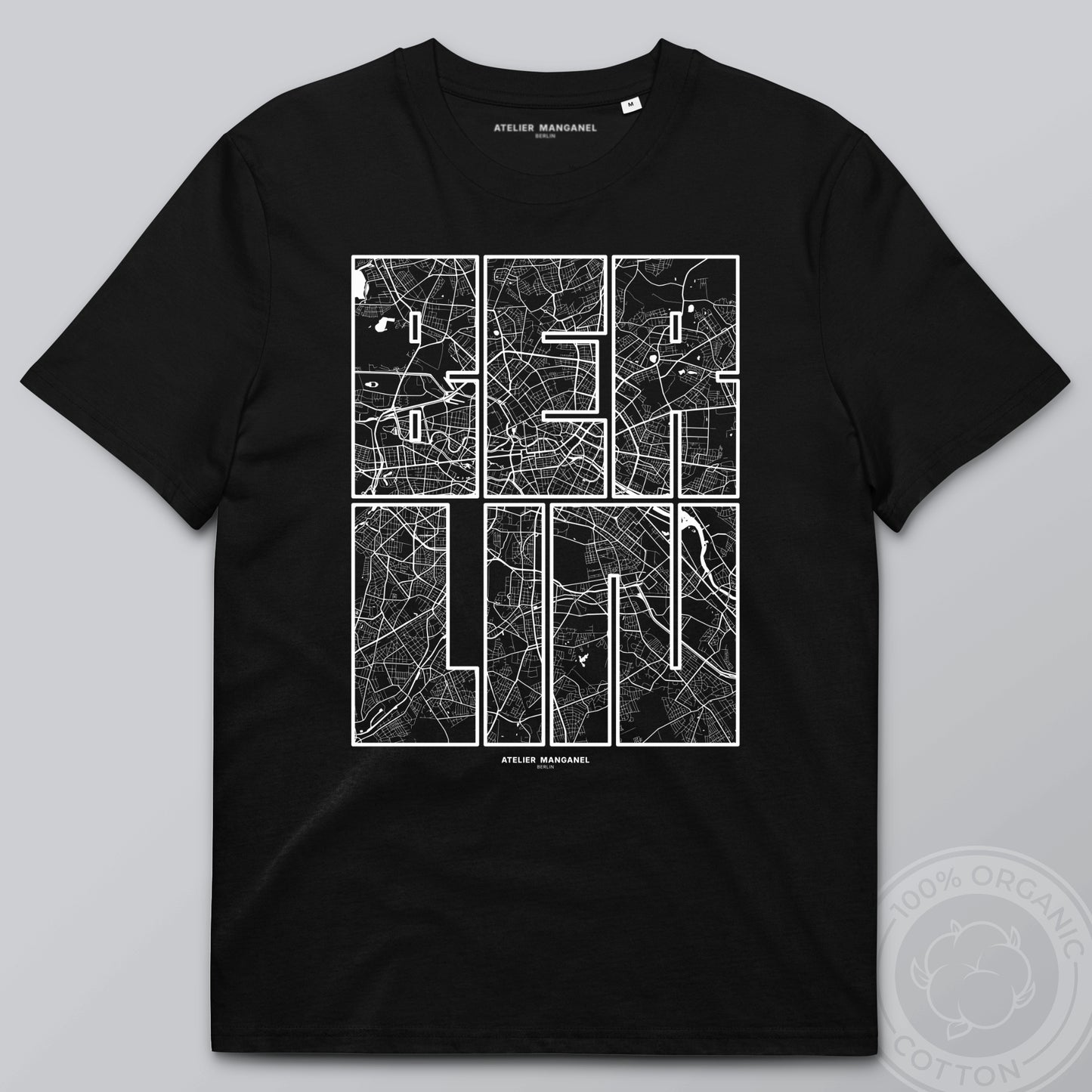 Berlin Map - Organic Cotton