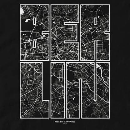 Berlin Map - Organic Cotton