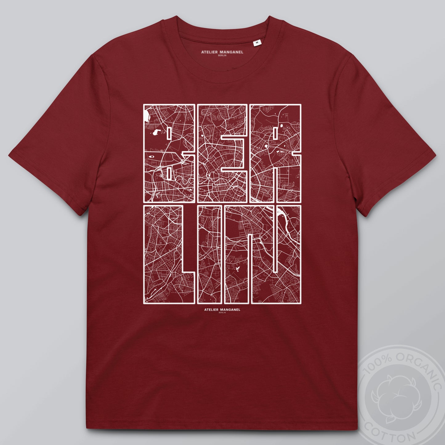 Berlin Map - Organic Cotton