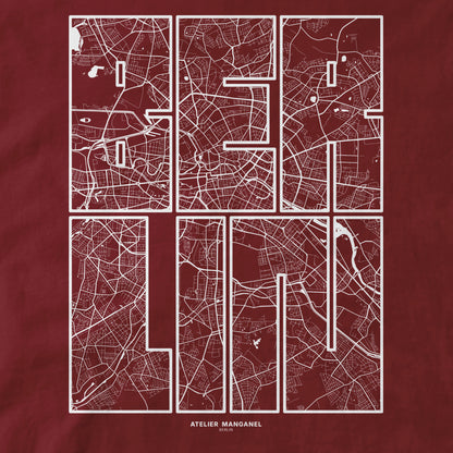 Berlin Map - Organic Cotton