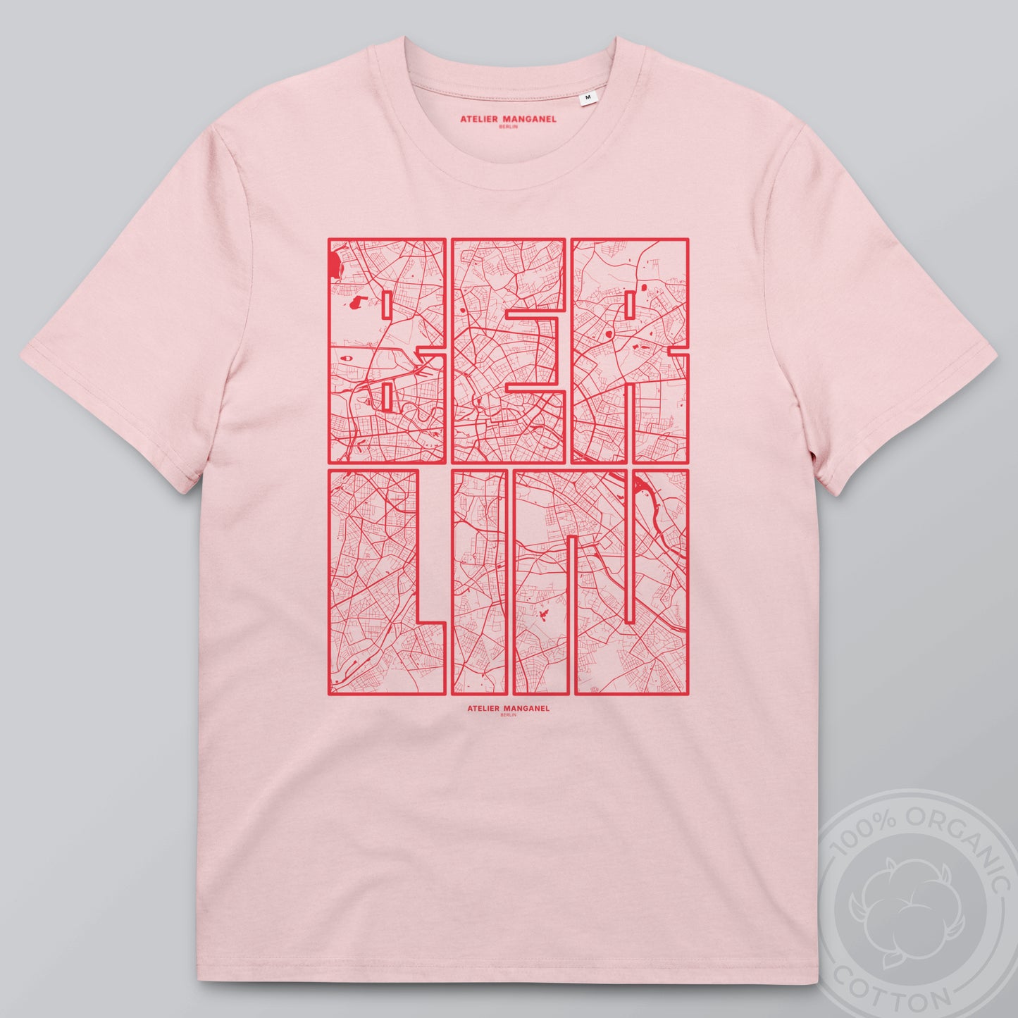 Berlin Map - Organic Cotton