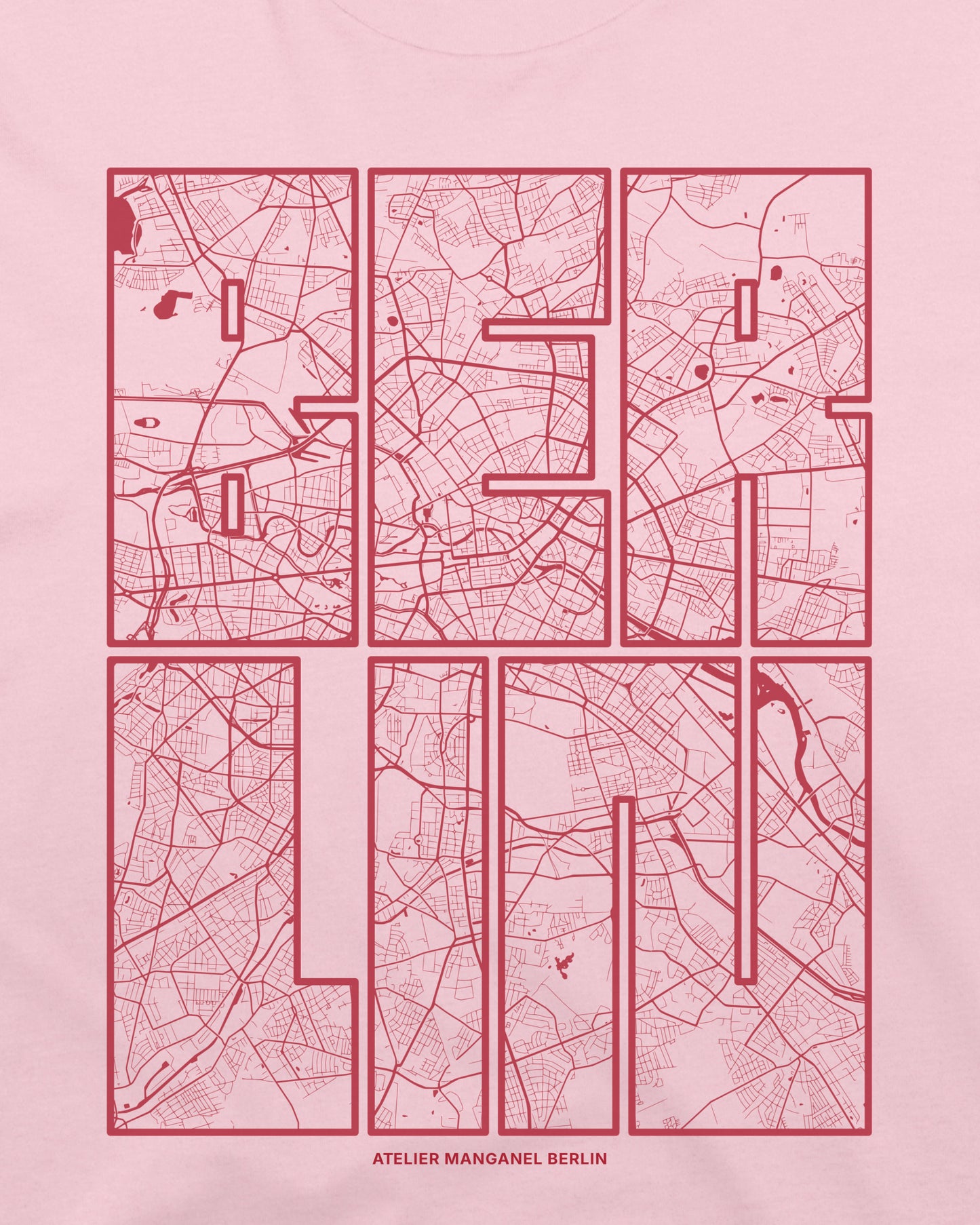 Berlin Map - Organic Cotton