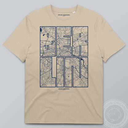 Berlin Map - Organic Cotton