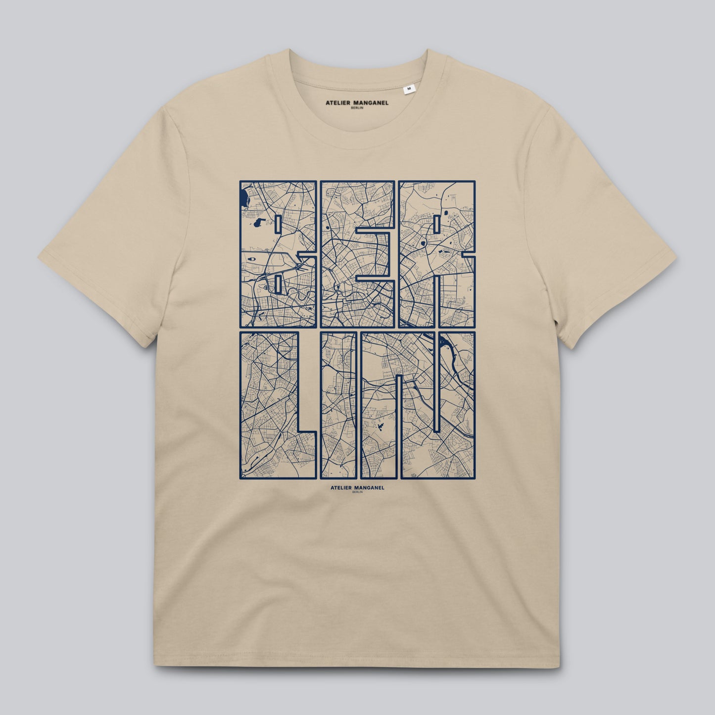Berlin Map - Organic Cotton
