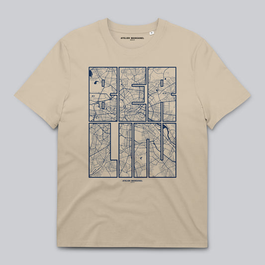 Berlin Map - Organic Cotton