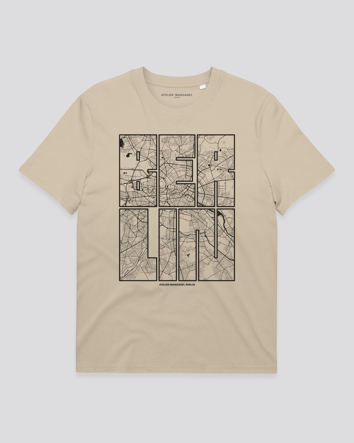 Berlin Map - Organic Cotton