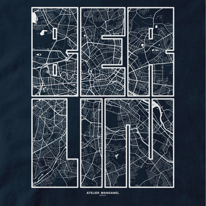 Berlin Map - Organic Cotton
