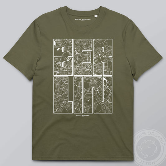 Berlin Map - Organic Cotton
