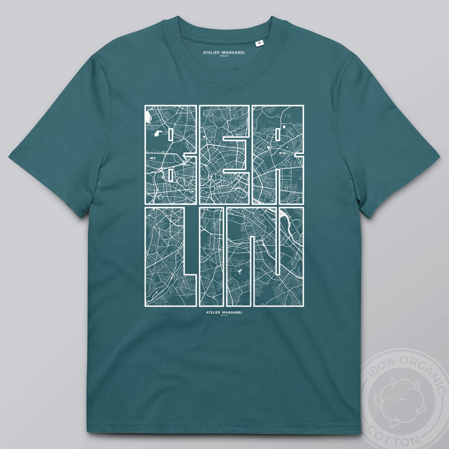 Berlin Map - Organic Cotton
