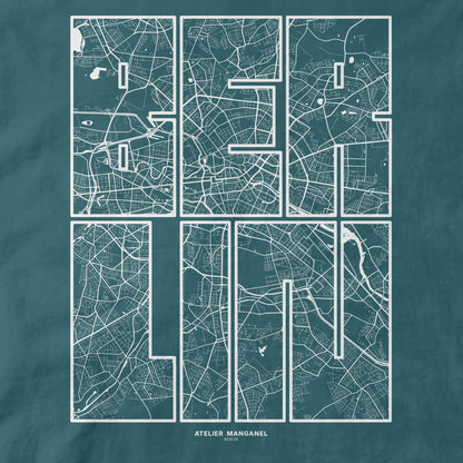 Berlin Map - Organic Cotton