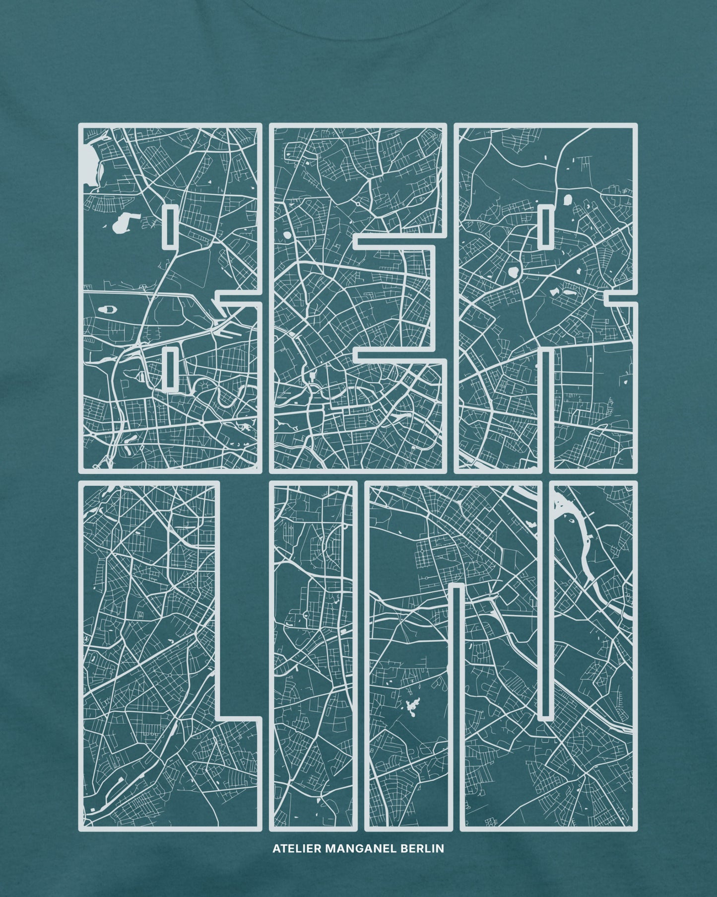 Berlin Map - Organic Cotton