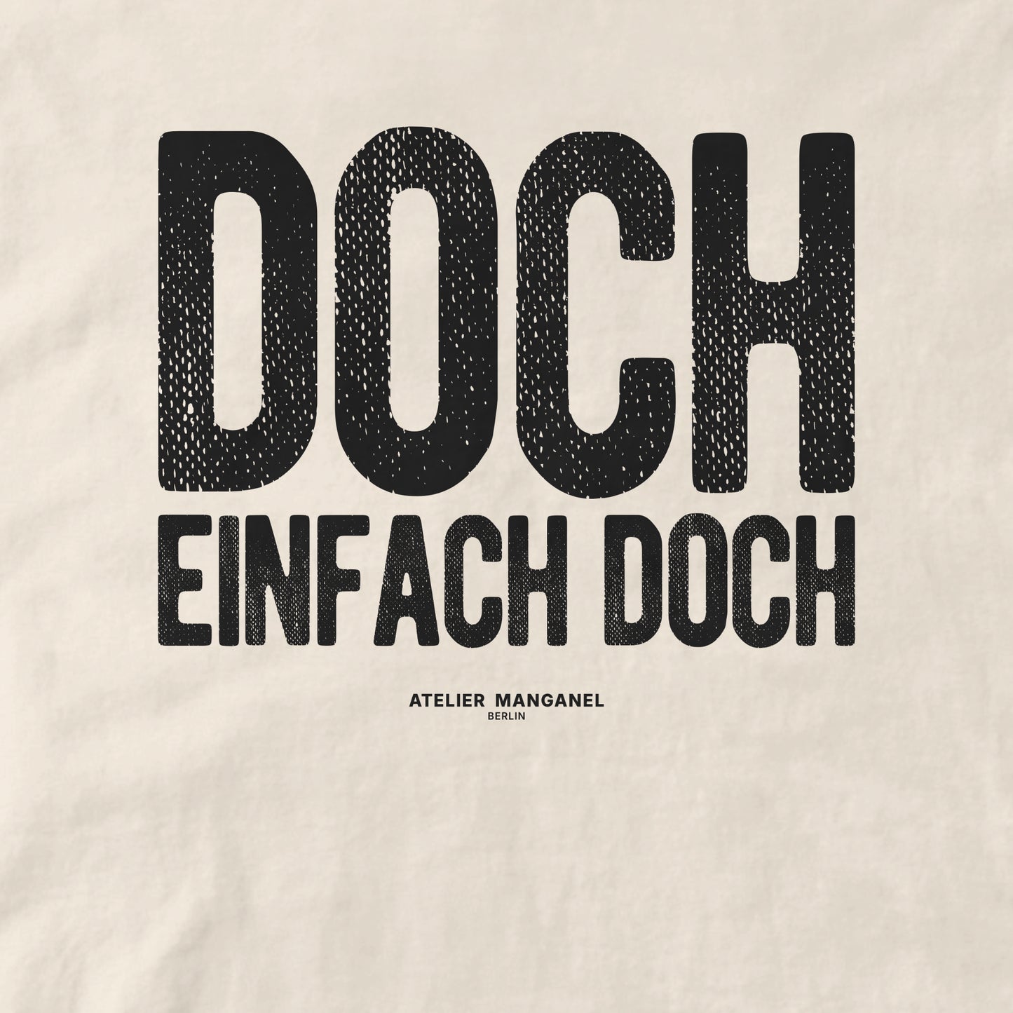 Doch. Einfach doch.