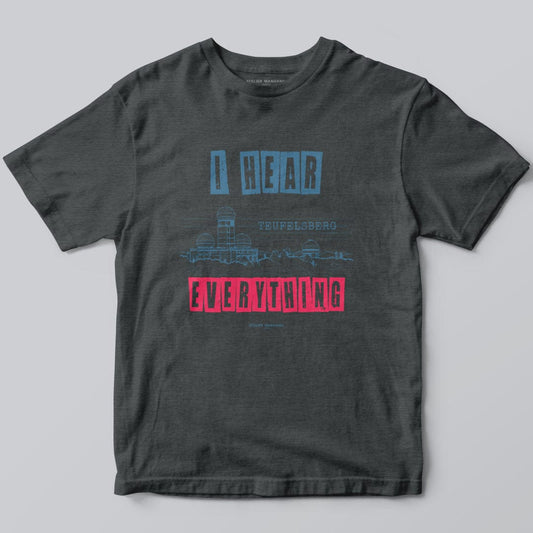 Atelier Manganel T-shirt Dark Heather / S I Hear Everything