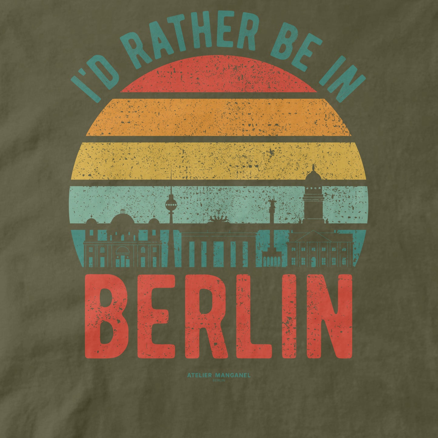 I’d Rather Be in Berlin - Organic Cotton