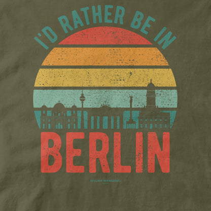 I’d Rather Be in Berlin - Organic Cotton