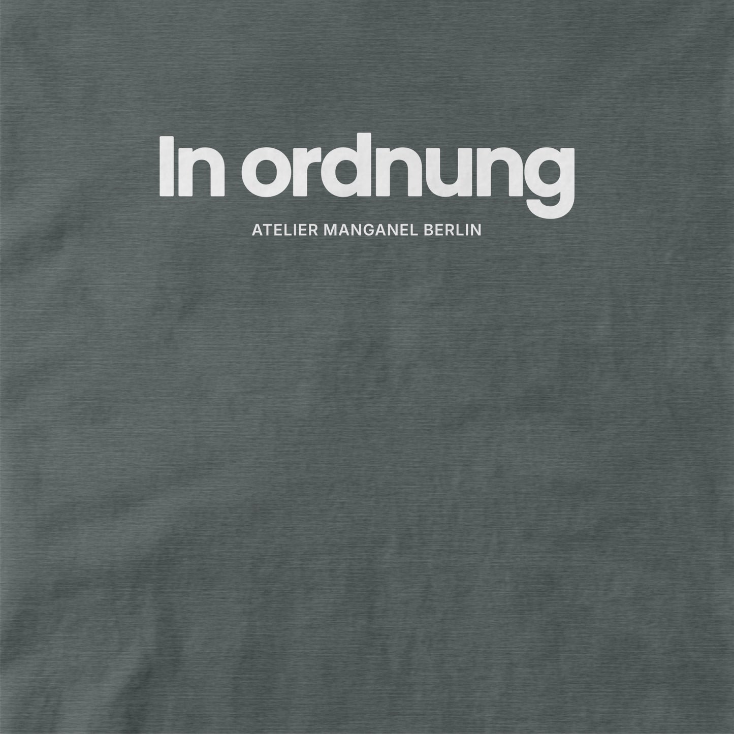 In Ordnung