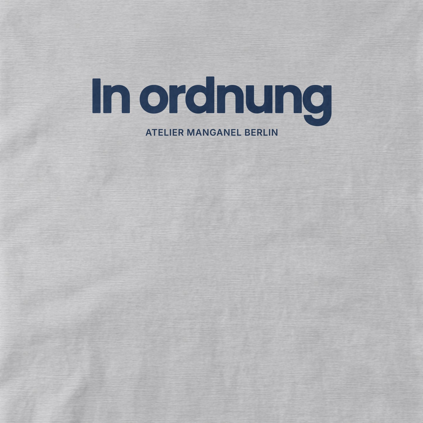 In Ordnung