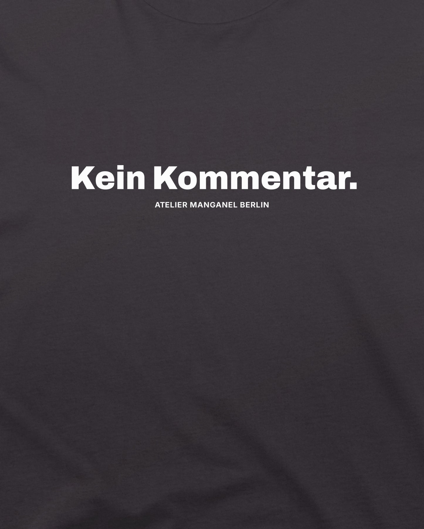 Kein Kommentar - Organic Cotton