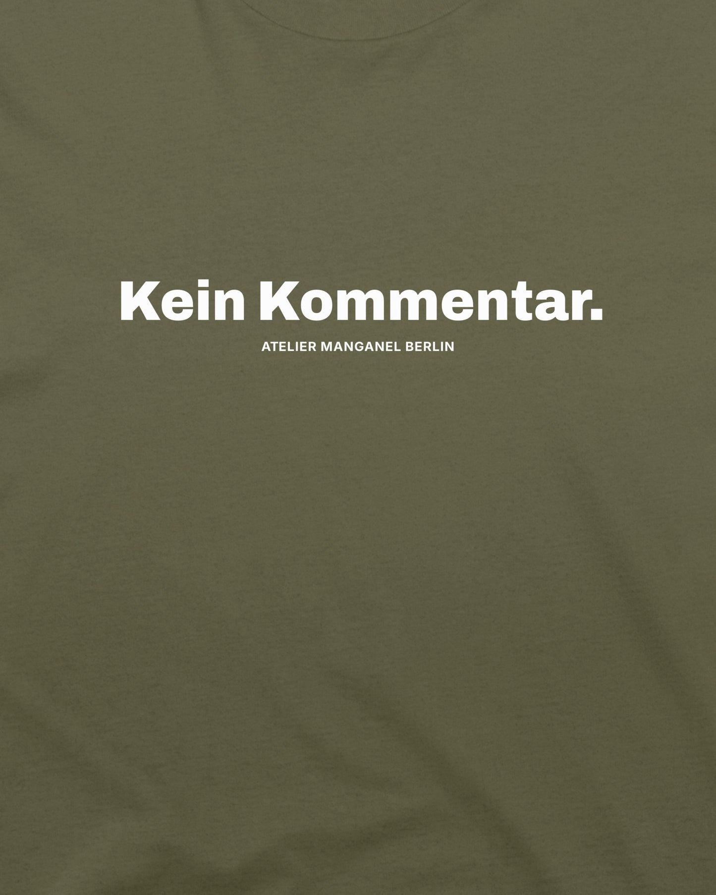 Kein Kommentar - Organic Cotton