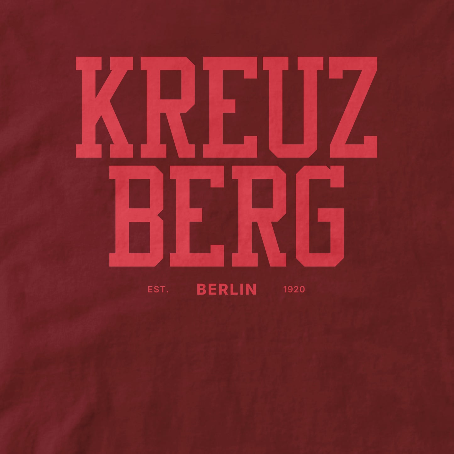 Kreuzberg Berlin - Organic Cotton