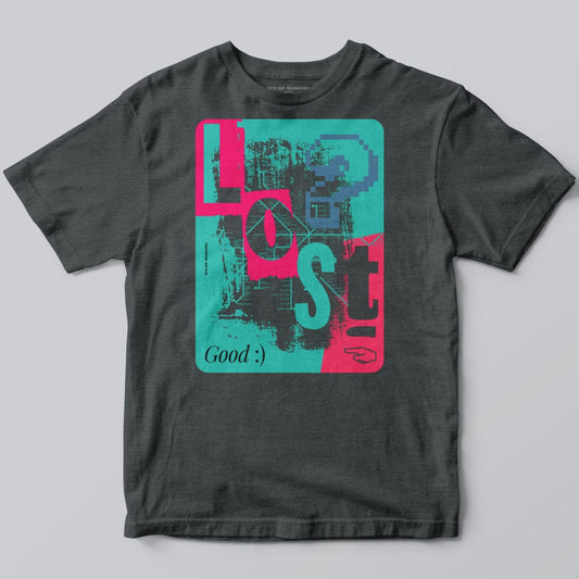 Atelier Manganel T-shirt Dark Heather / S Lost? Good.
