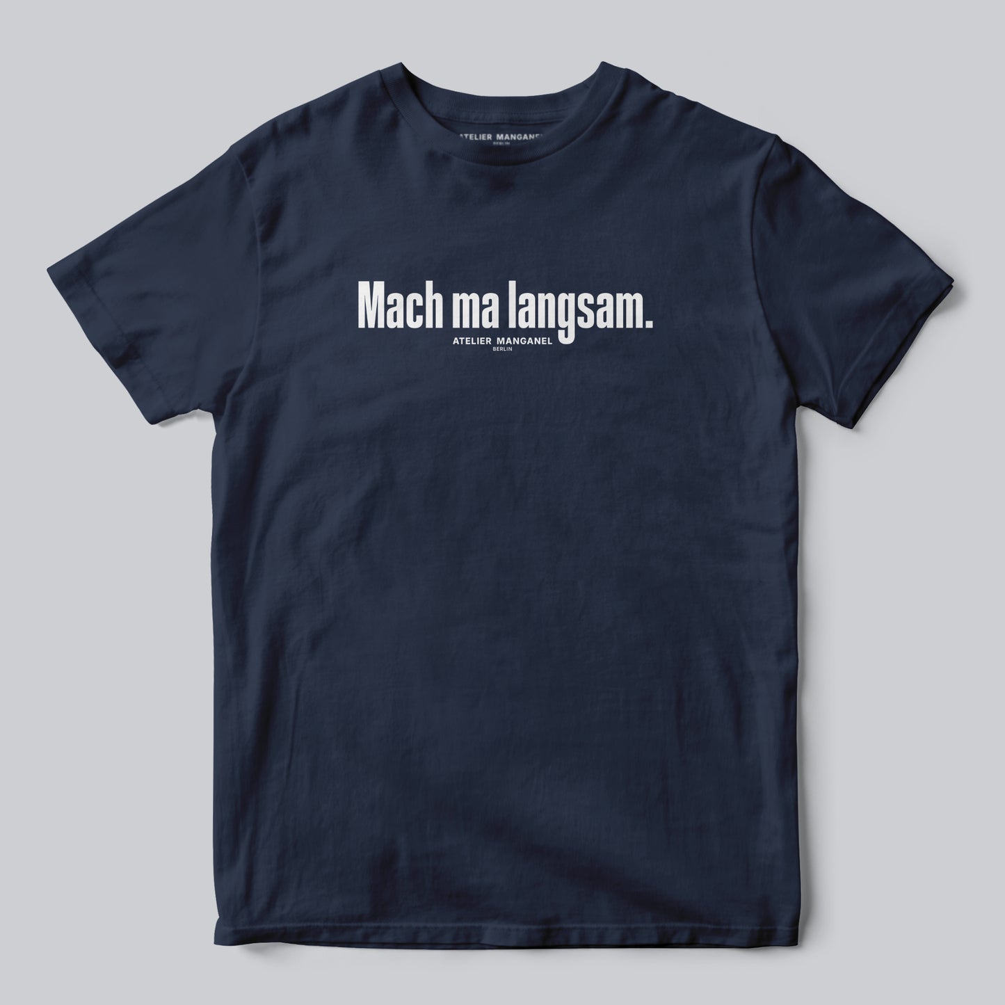 Mach ma langsam