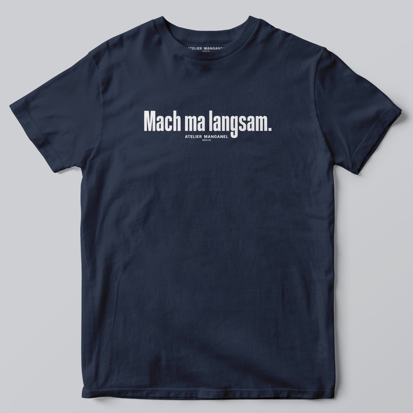 Mach ma langsam