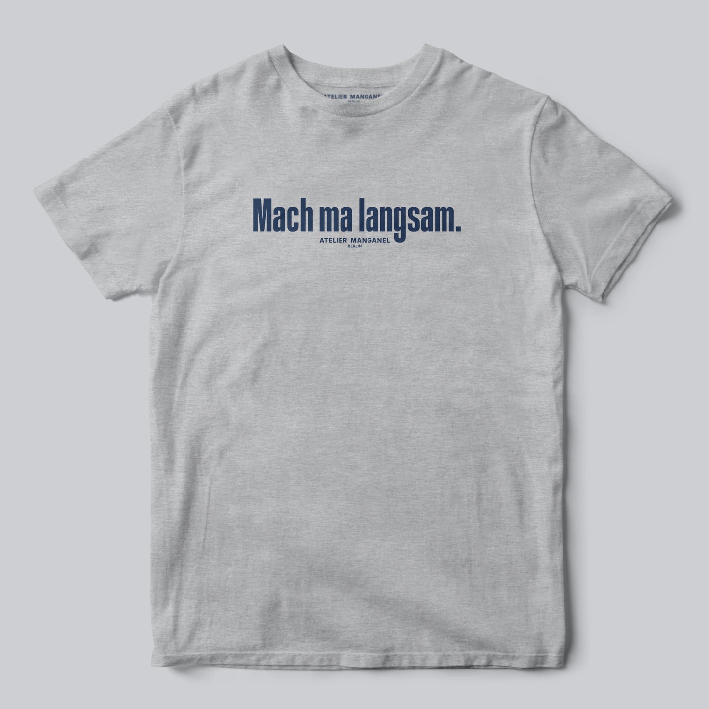Mach ma langsam