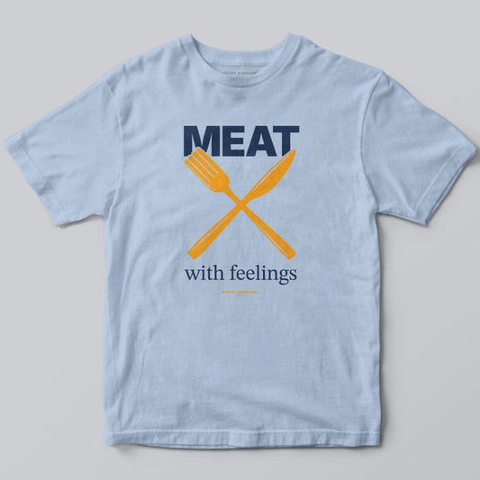 Atelier Manganel T-shirt Light Blue / S Meat With Feelings